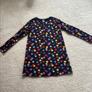 Hanna Andersson Multicolor Polka Dot Kids Dress